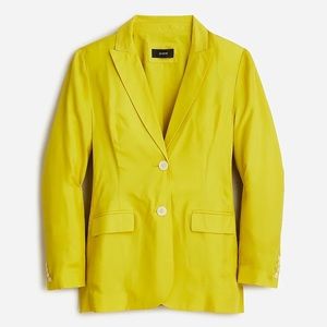 J. Crew Yellow Blazer